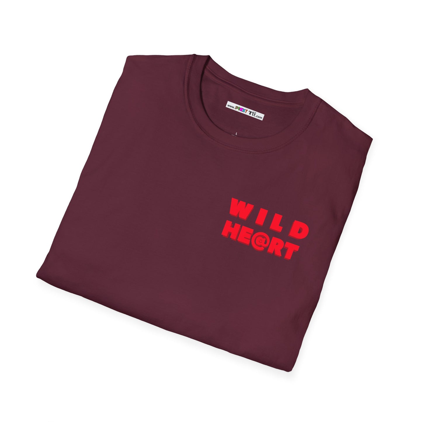 WILD AT HEART Unisex Softstyle 100% Cotton T-Shirt