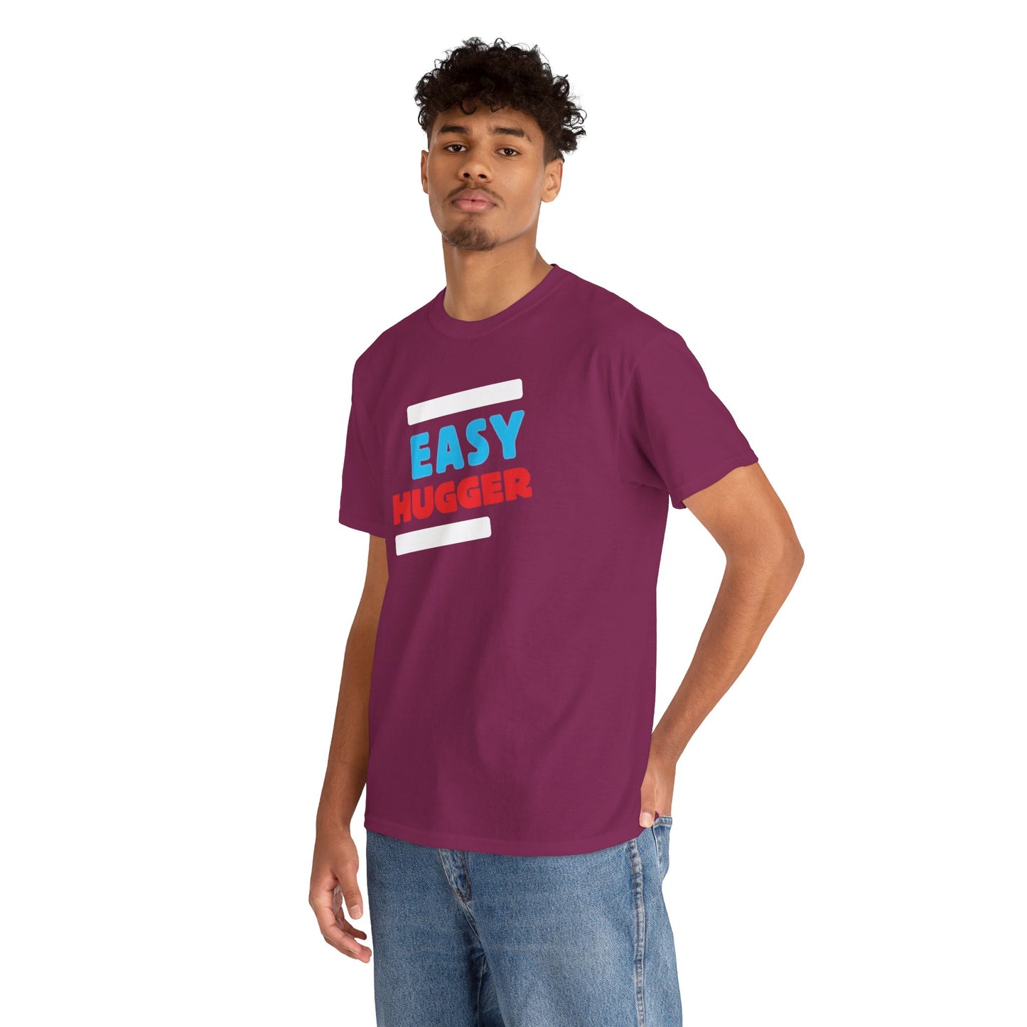 EASY HUGGER Unisex Heavy Cotton Tee