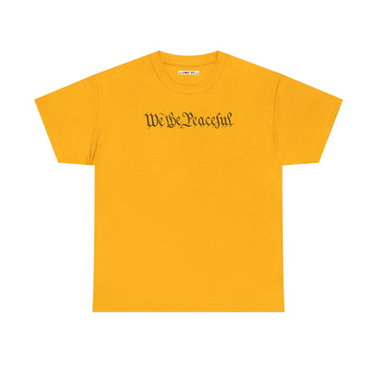 WE THE PEACEFUL Unisex Heavy Cotton Tee
