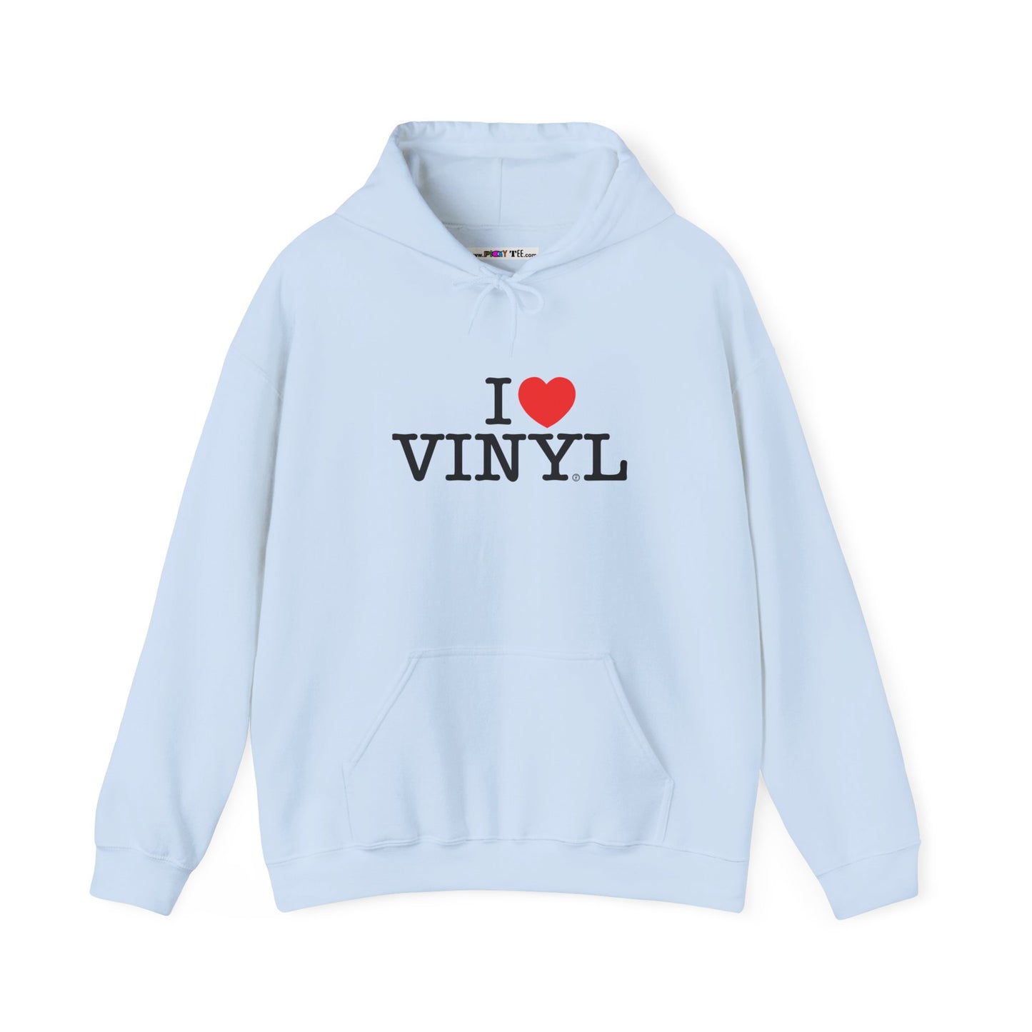 I ❤️ VINYL Unisex Heavy Blend™ Hooded Sweatshirt