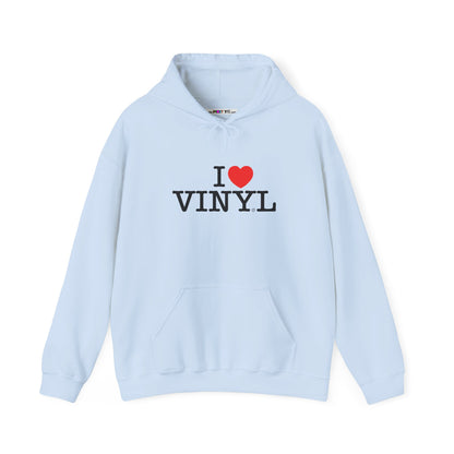 I ❤️ VINYL Unisex Heavy Blend™ Hooded Sweatshirt