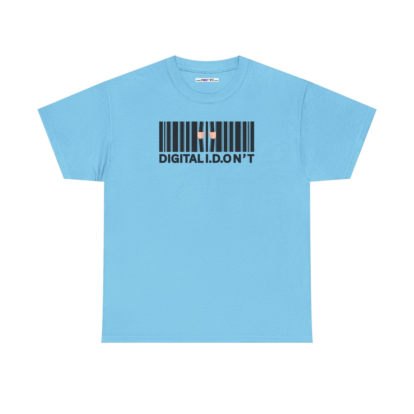 DIGITAL I.D.ON'T Unisex Heavy Cotton Tee
