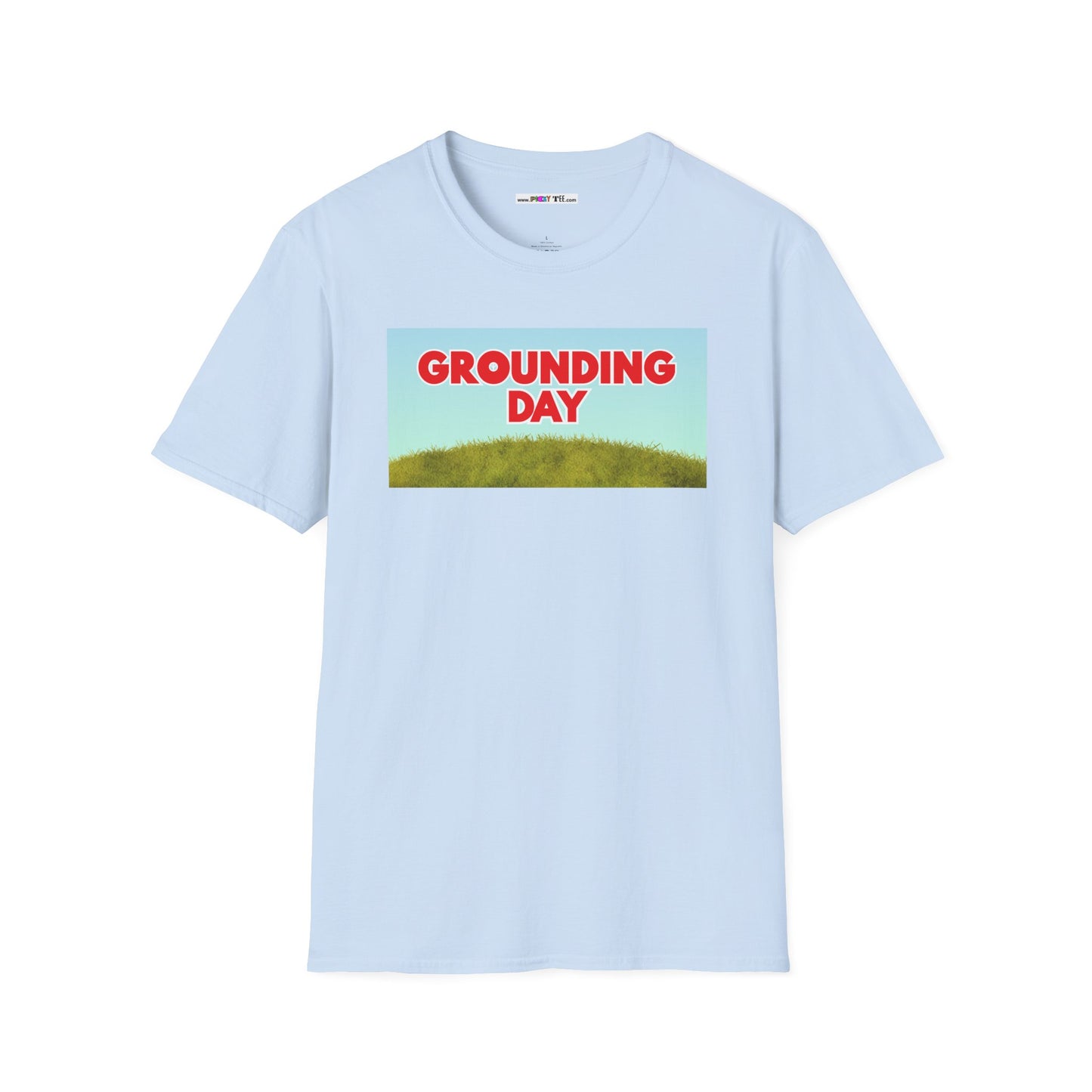 GROUNDING DAY Unisex Softstyle 100% Cotton T-Shirt