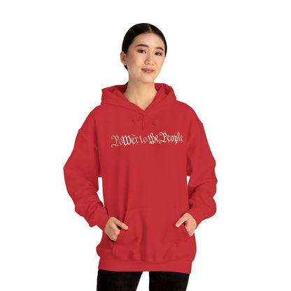 poWEr to THE PEOPLE Unisex Heavy Blend™ Hooded Sweatshirt