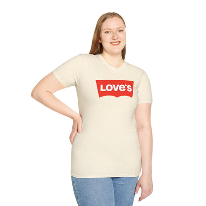 LOVE'S Unisex Softstyle 100% Cotton T-Shirt