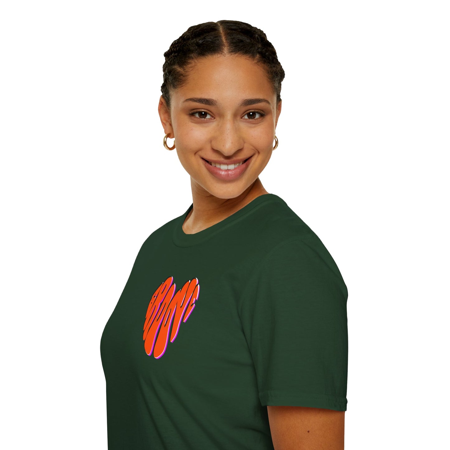 GROOVE is in THE HEART Unisex Softstyle 100% Cotton T-Shirt