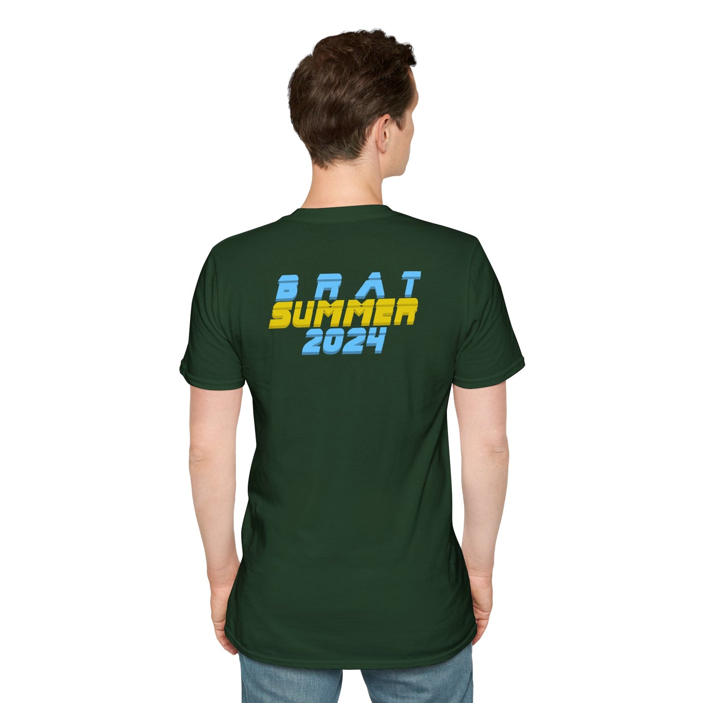 BRAT SUMMER 2024 Unisex Softstyle 100% Cotton T-Shirt