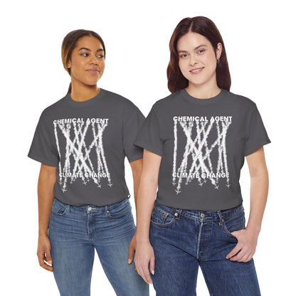 CHEMICAL AGENT/CLIMATE CHANGE Unisex Heavy Cotton Tee