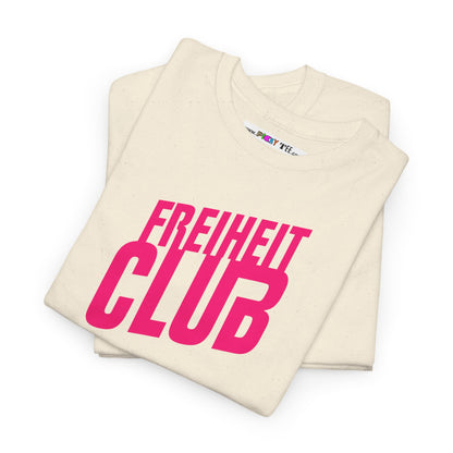 FREIHEIT CLUB  Unisex Softstyle 100% Cotton T-Shirt