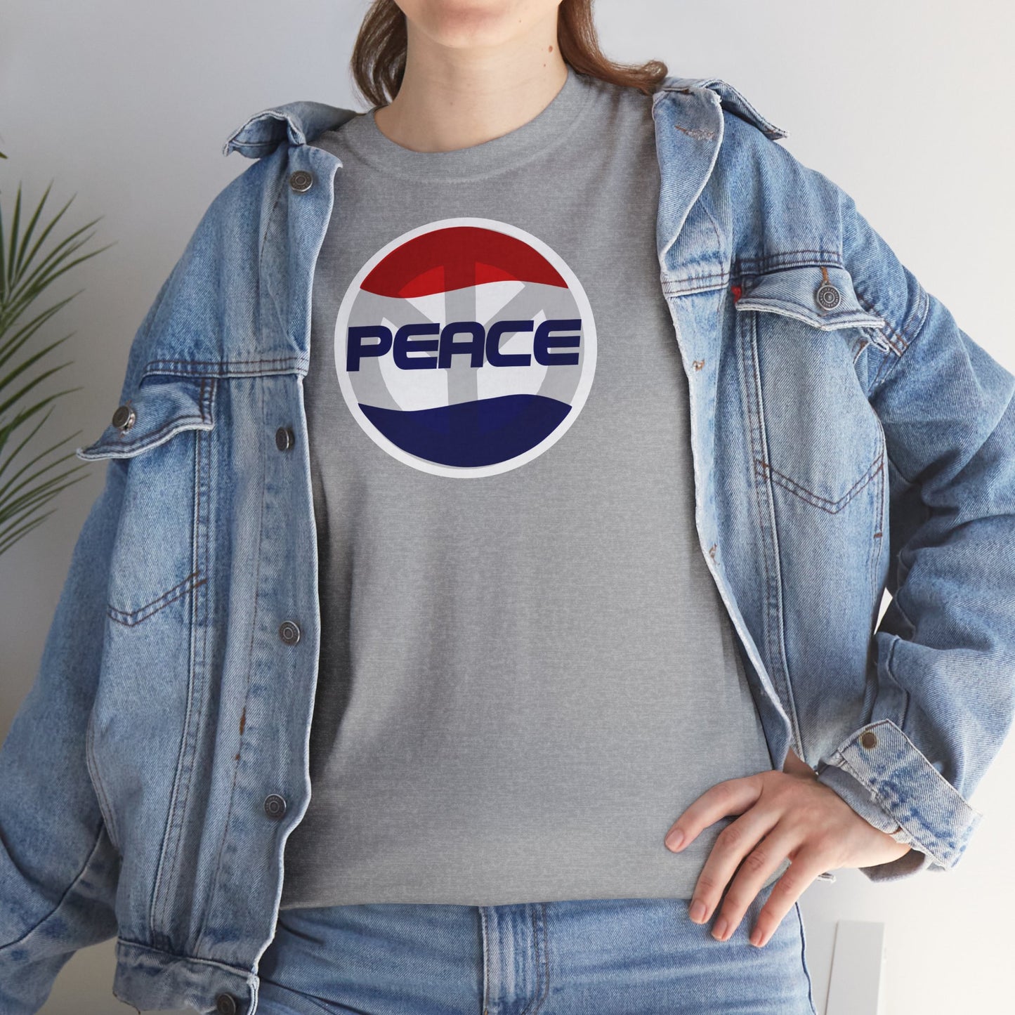 PEACE Unisex Heavy Cotton Tee