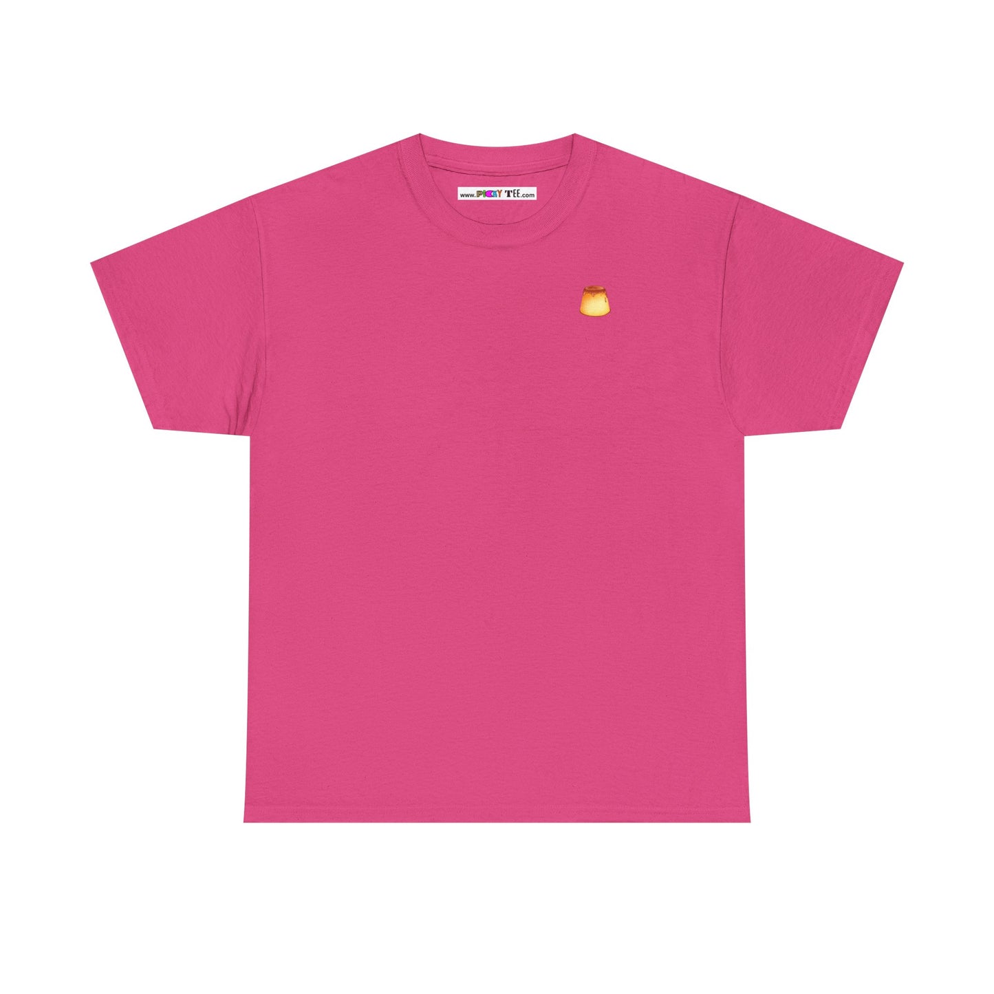 I LOVE IT WHEN A - FLAN COMES TOGETHER Unisex Heavy Cotton Tee