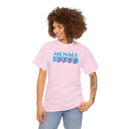 MONACO VICE Unisex Heavy Cotton Tee
