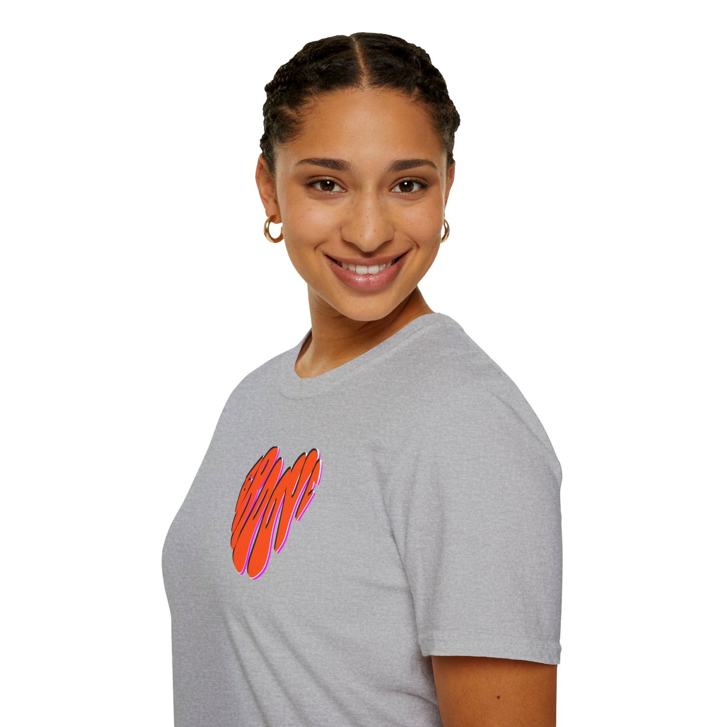 GROOVE is in THE HEART Unisex Softstyle 100% Cotton T-Shirt