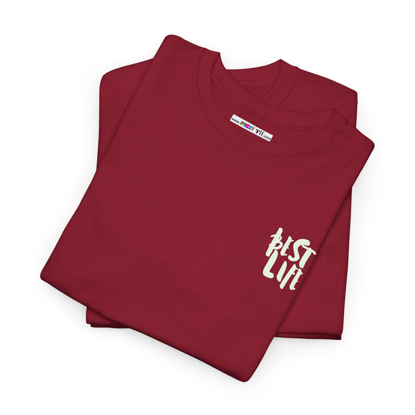 BEST LIFE Unisex Heavy Cotton Tee