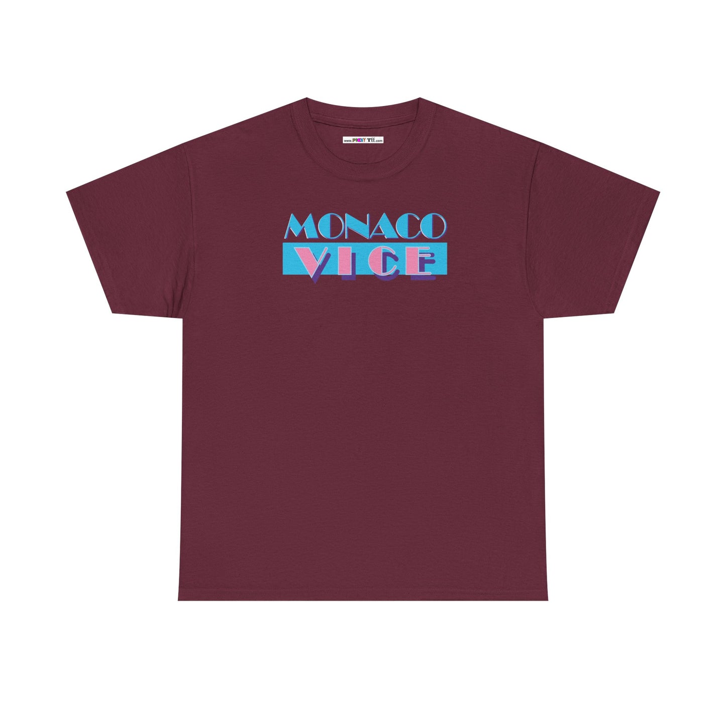 MONACO VICE Unisex Heavy Cotton Tee