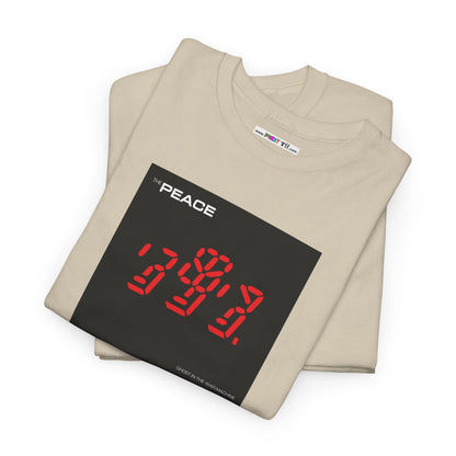 the PEACE ghost in the war-machine Unisex Heavy Cotton Tee
