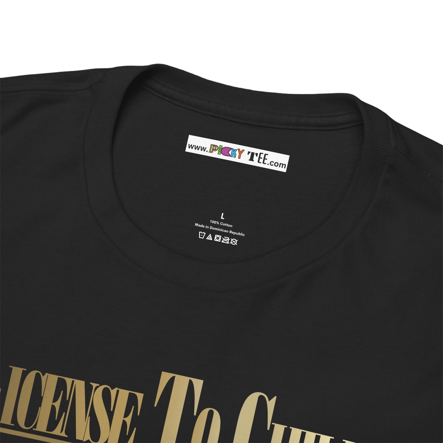 LICENSE TO CHILL 00Zzz Unisex Heavy Cotton Tee
