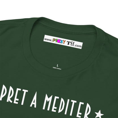 * PRET A MEDITER * Unisex Heavy Cotton Tee