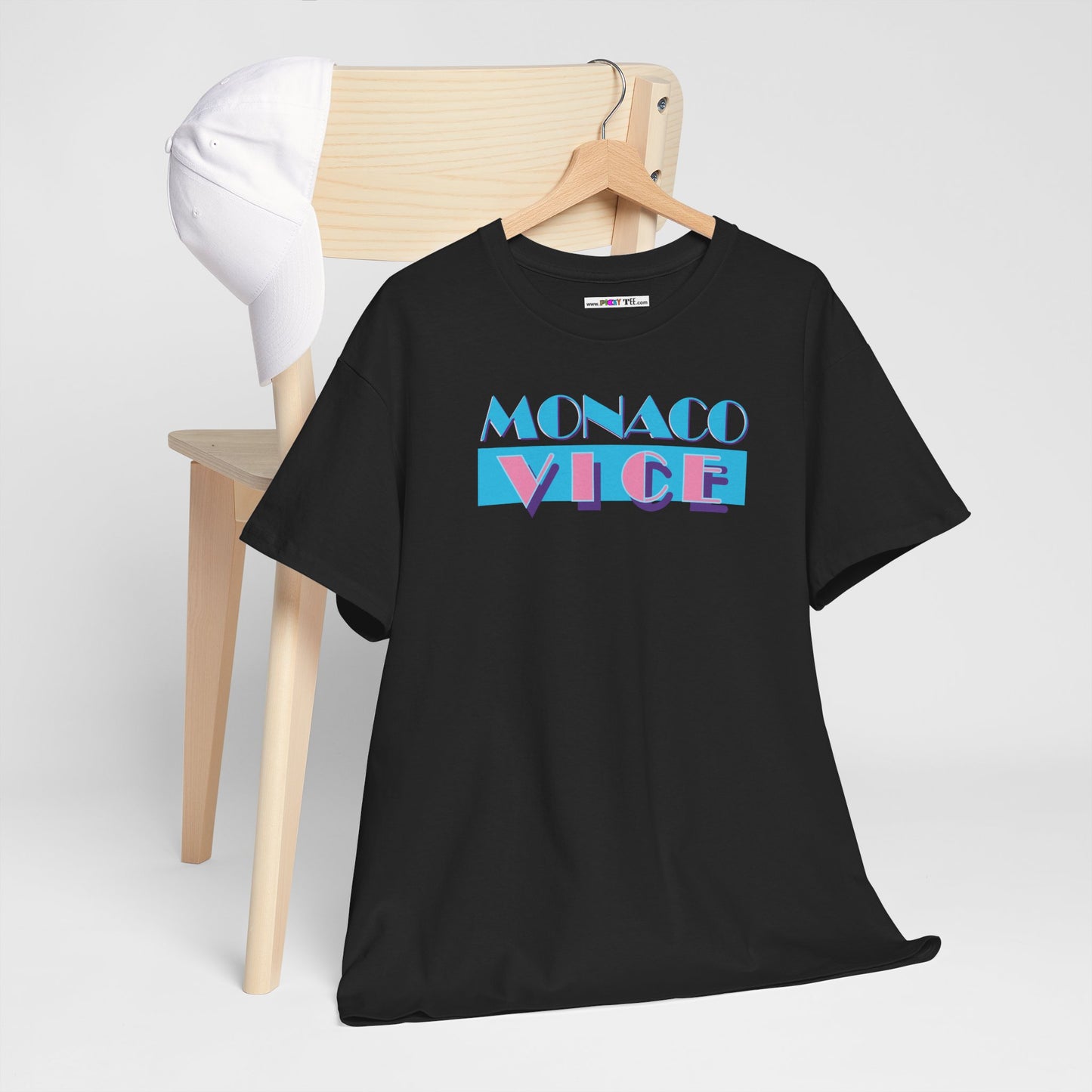 MONACO VICE Unisex Heavy Cotton Tee