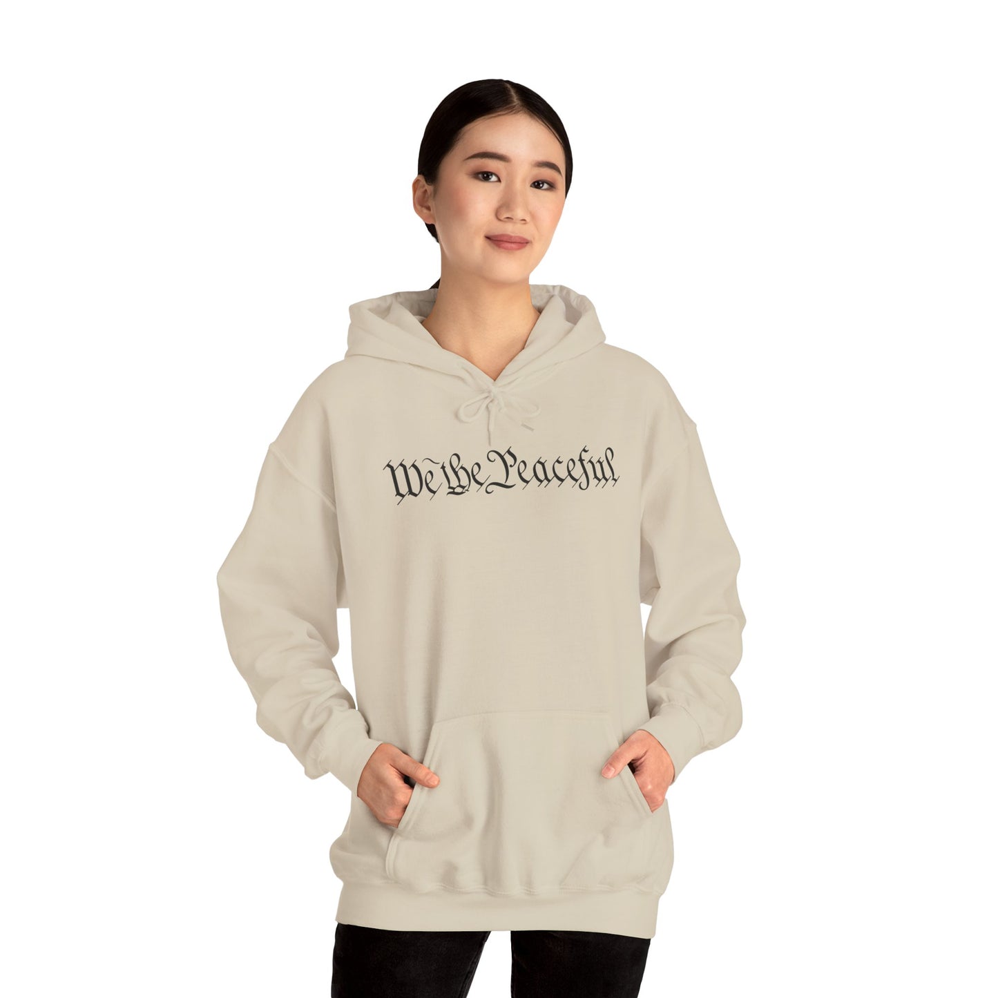 WE THE PEACEFUL Unisex Heavy Blend™ Hooded Sweatshirt
