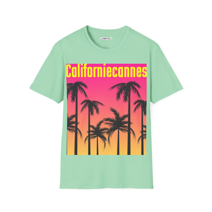 Californiecannes Unisex Softstyle 100% Cotton T-Shirt