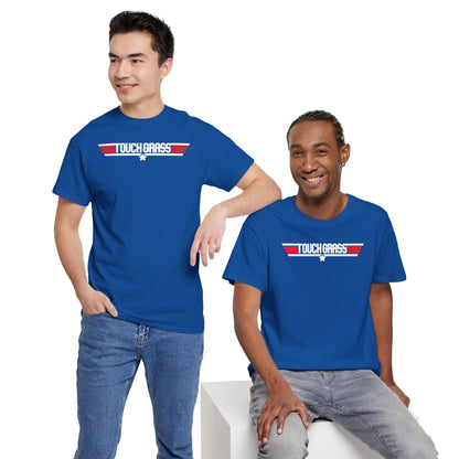 TOUCH GRASS Unisex Heavy Cotton Tee