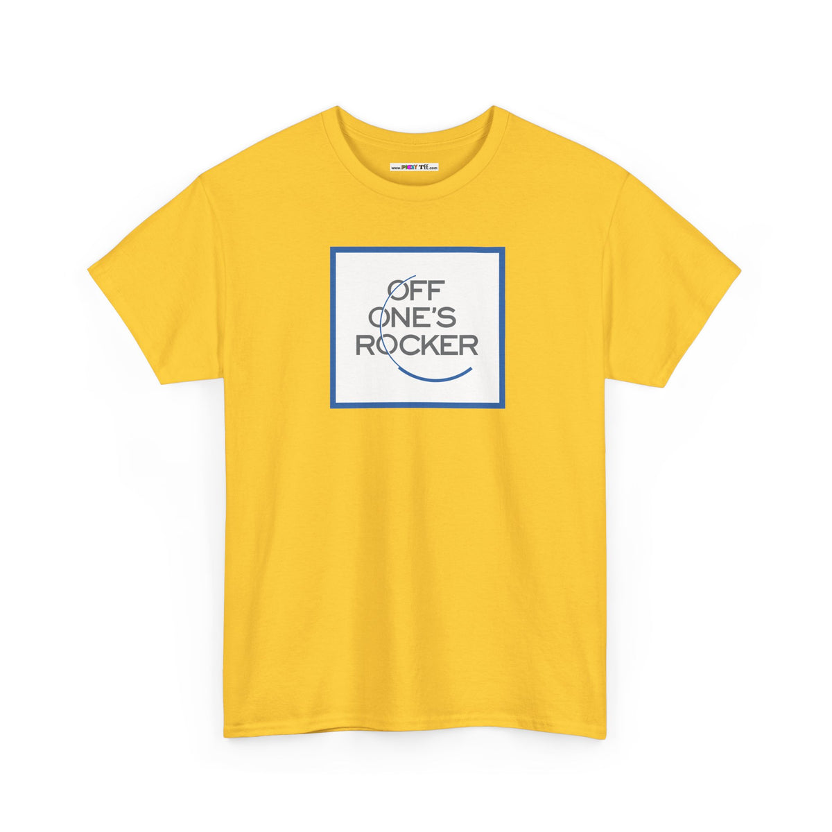 OFF ONE'S ROCKER Unisex Heavy Cotton Tee