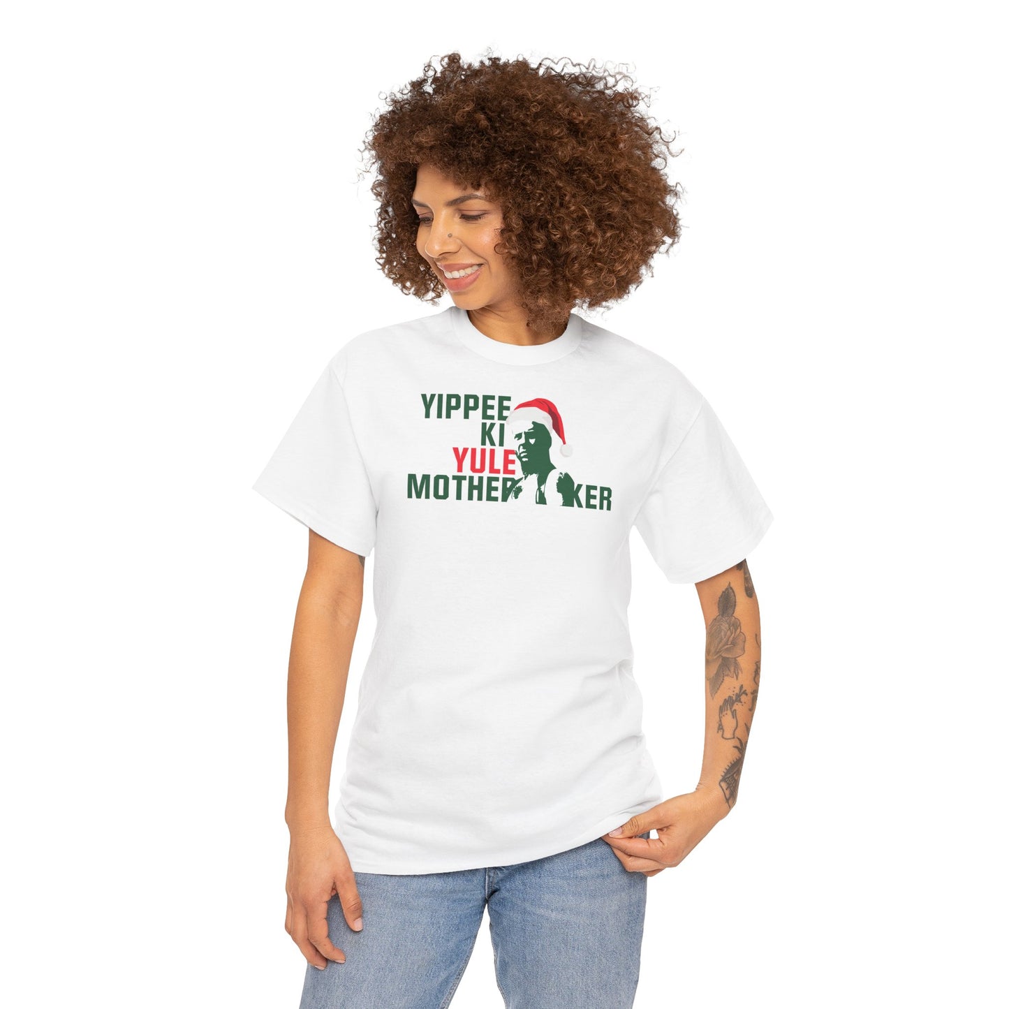 YIPPEE KI YULE MOTHER...KER Unisex Heavy Cotton Tee