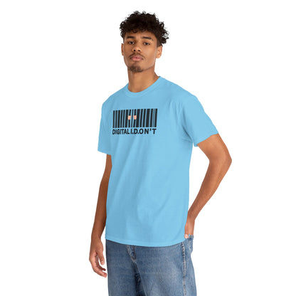 DIGITAL I.D.ON'T Unisex Heavy Cotton Tee