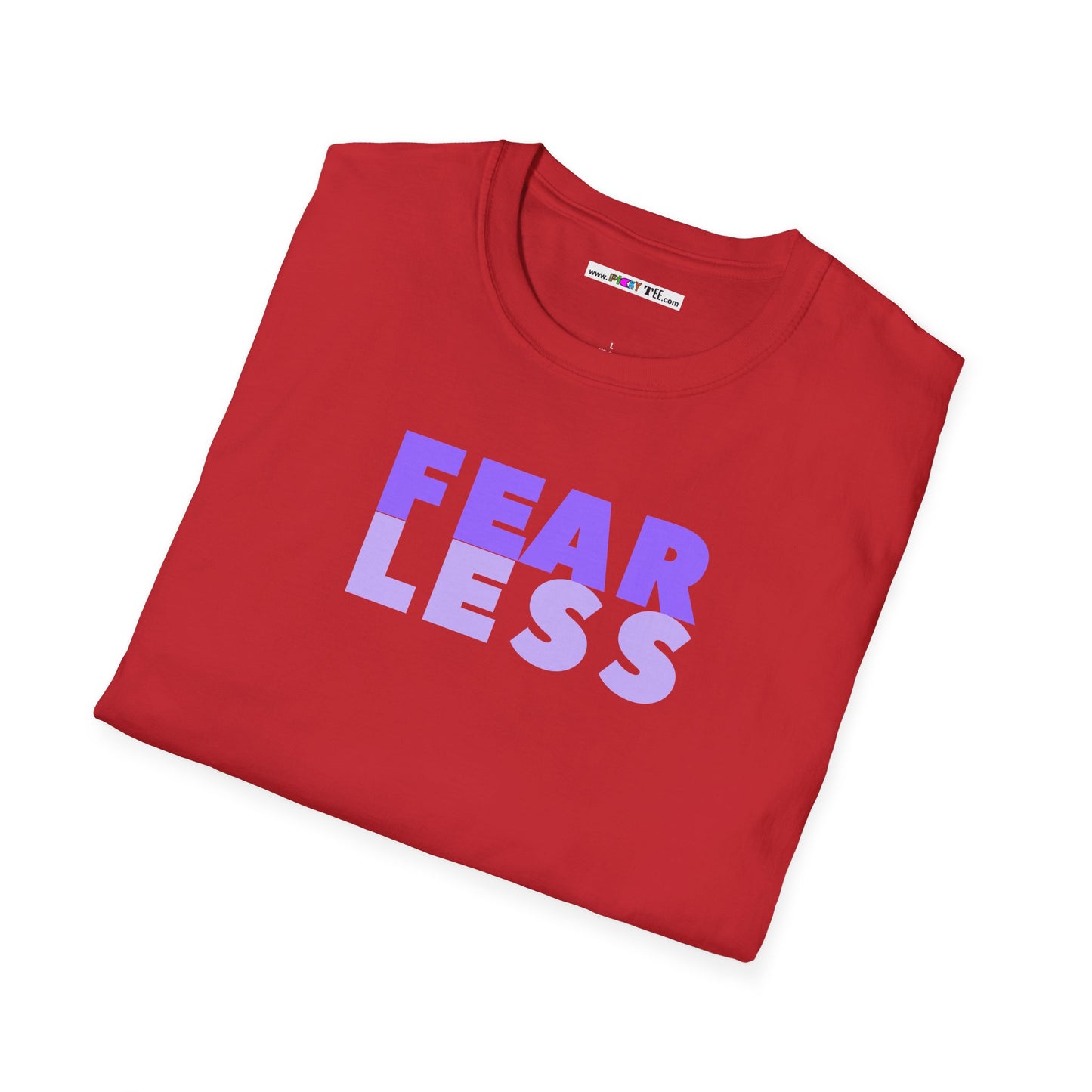 FEAR LESS Unisex Softstyle 100% Cotton T-Shirt