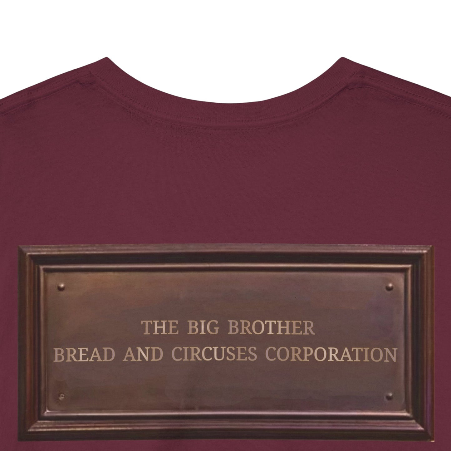 BBBCC the big brother bread and circuses corporation Unisex Heavy Cotton Tee