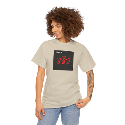 the PEACE ghost in the war-machine Unisex Heavy Cotton Tee