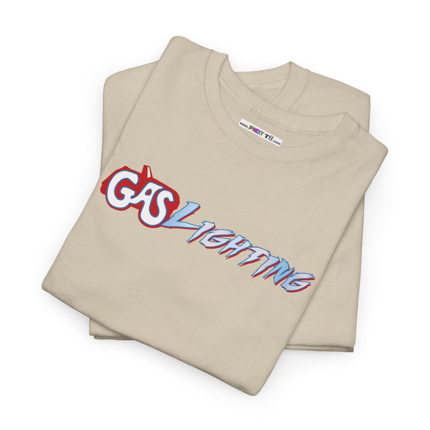 GAS LIGHTING Unisex Heavy Cotton Tee