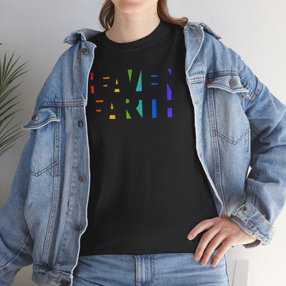 HEAVEN ON EARTH Unisex Heavy Cotton Tee — here now.