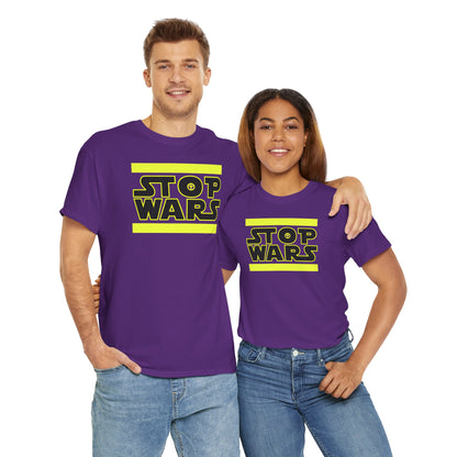 STOP WARS Unisex Heavy Cotton Tee