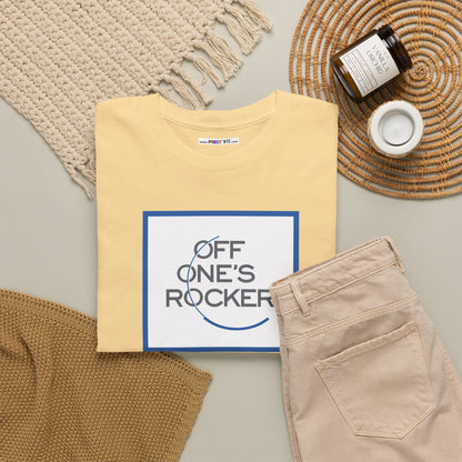 OFF ONE'S ROCKER Unisex Heavy Cotton Tee