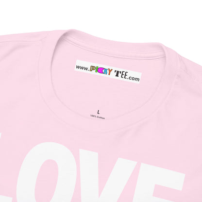 LOVE LIFE Unisex Heavy Cotton Tee