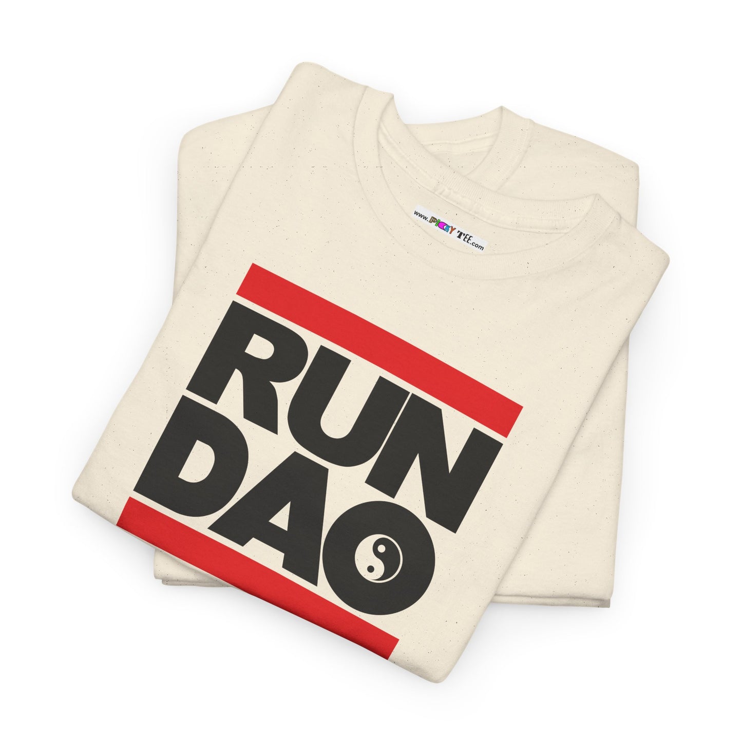 RUN DAO Unisex Heavy Cotton Tee