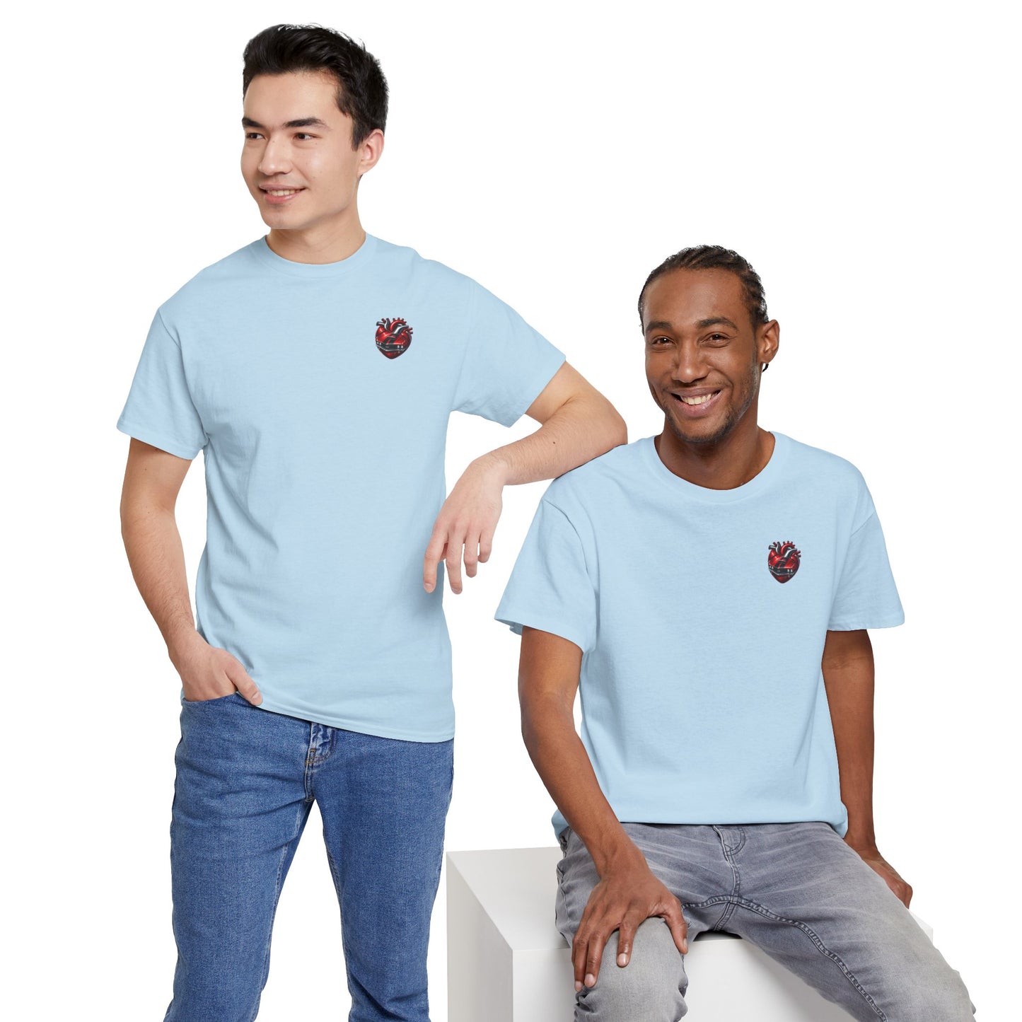 MUSCLE CŒUR Unisex Heavy Cotton Tee
