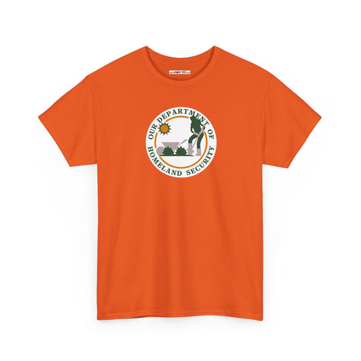 HOMELAND SECURITY (OUR DEPARTMENT OF) Unisex Heavy Cotton Tee