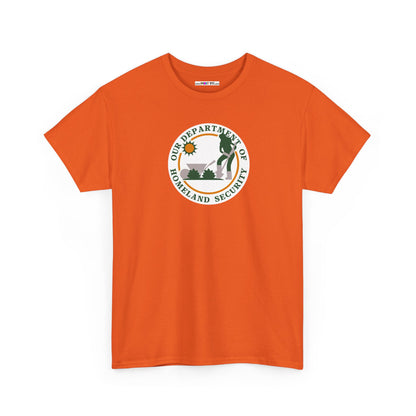 HOMELAND SECURITY (OUR DEPARTMENT OF) Unisex Heavy Cotton Tee
