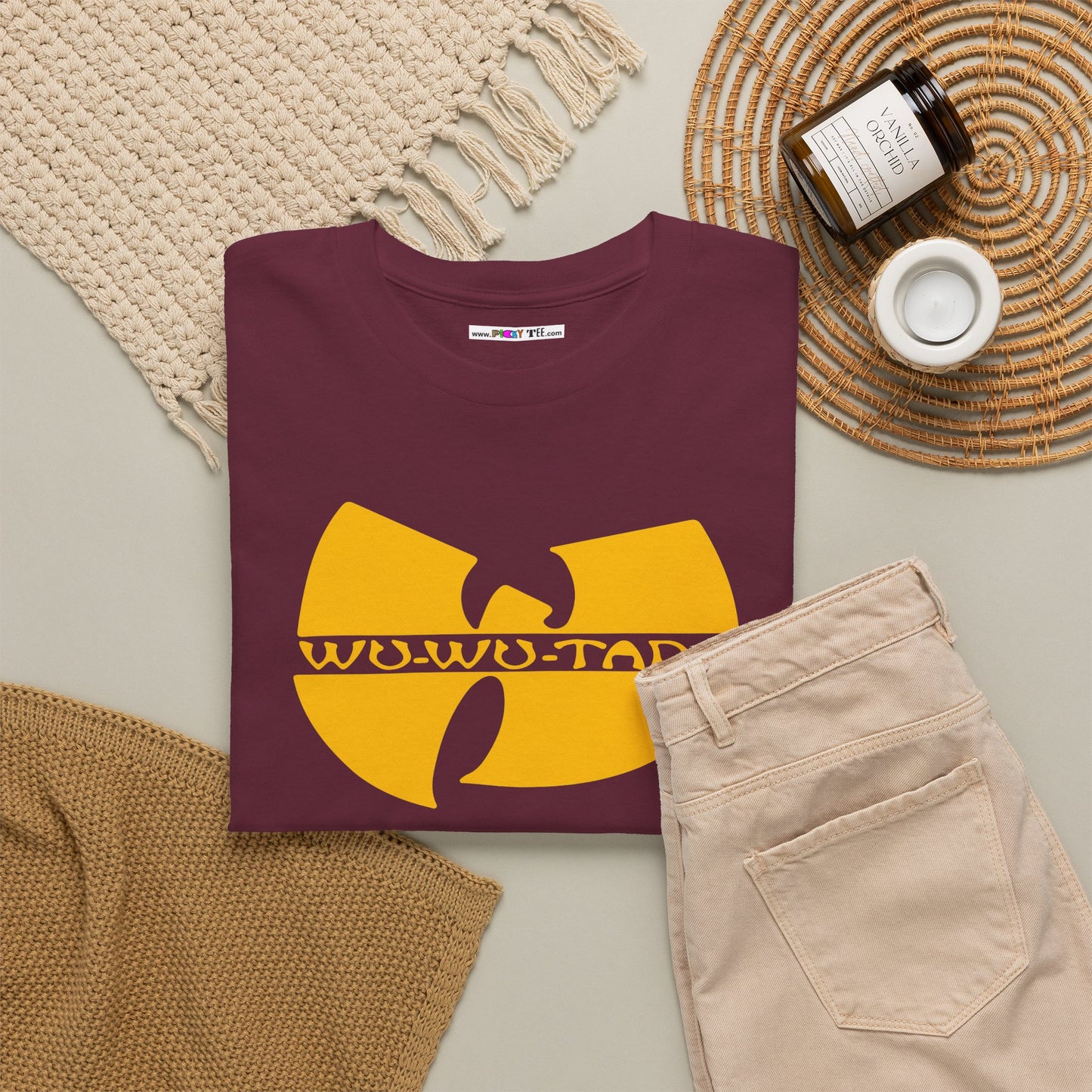 WU-WU-TANG Unisex Heavy Cotton Tee