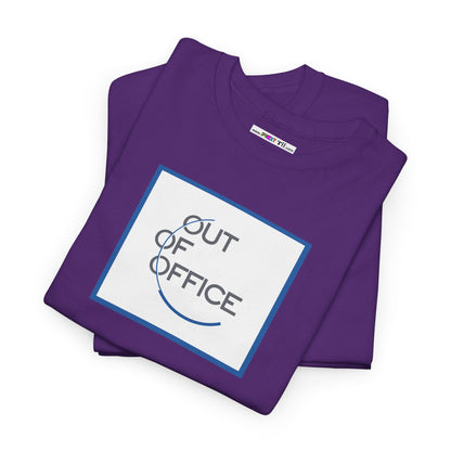 OUT OF OFFICE Unisex Heavy Cotton Tee