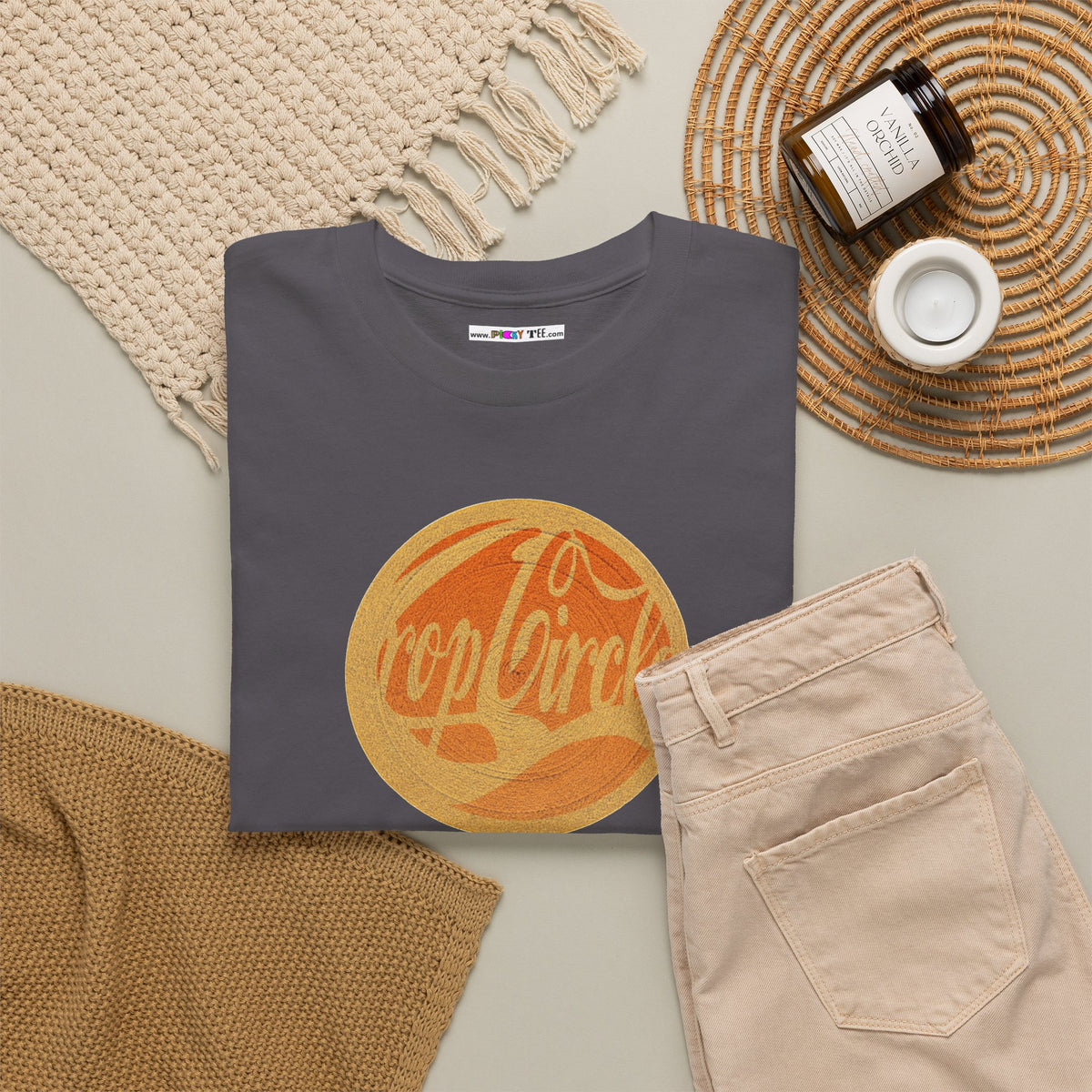 CropCircle Unisex Heavy Cotton Tee