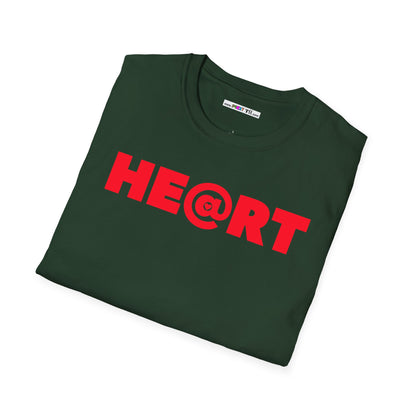 AT HEART Unisex Softstyle 100% Cotton T-Shirt