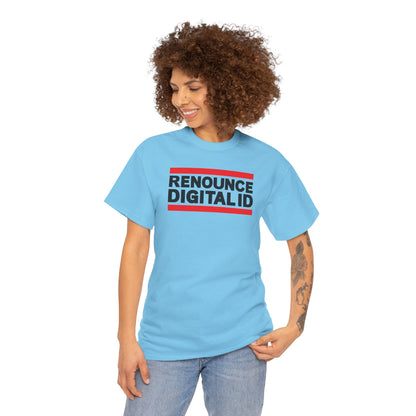 RENOUNCE DIGITAL ID Unisex Heavy Cotton Tee