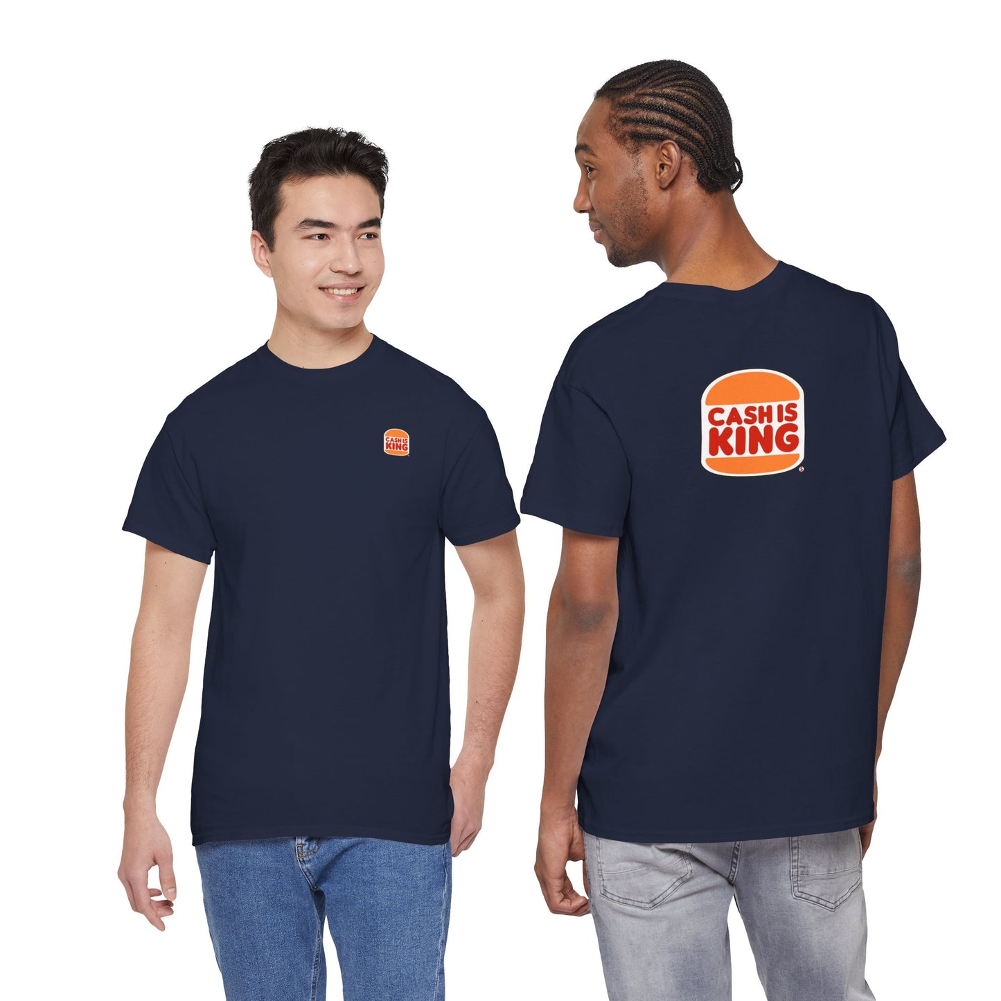 CASH IS KING Unisex Heavy Cotton Tee