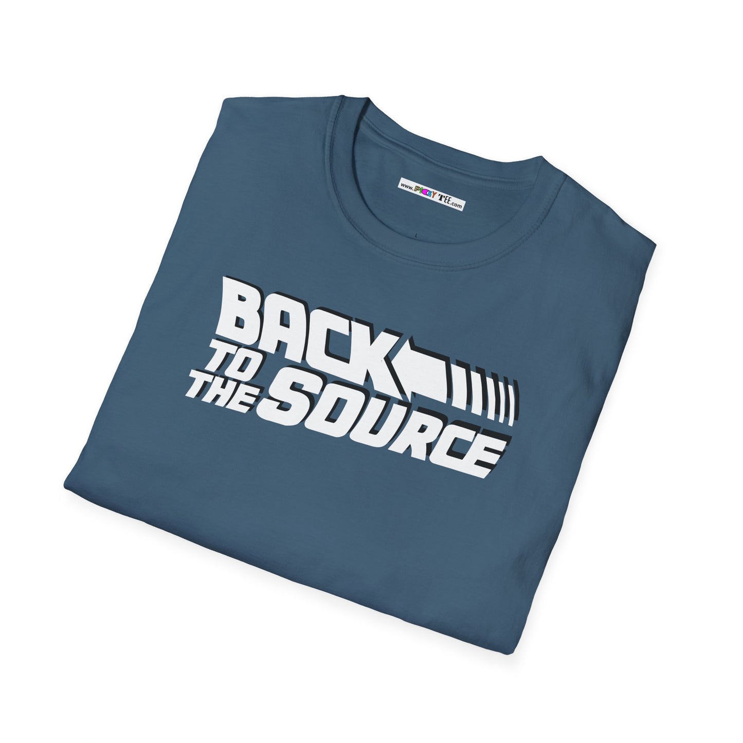 BACK TO THE SOURCE Unisex Softstyle 100% Cotton T-Shirt