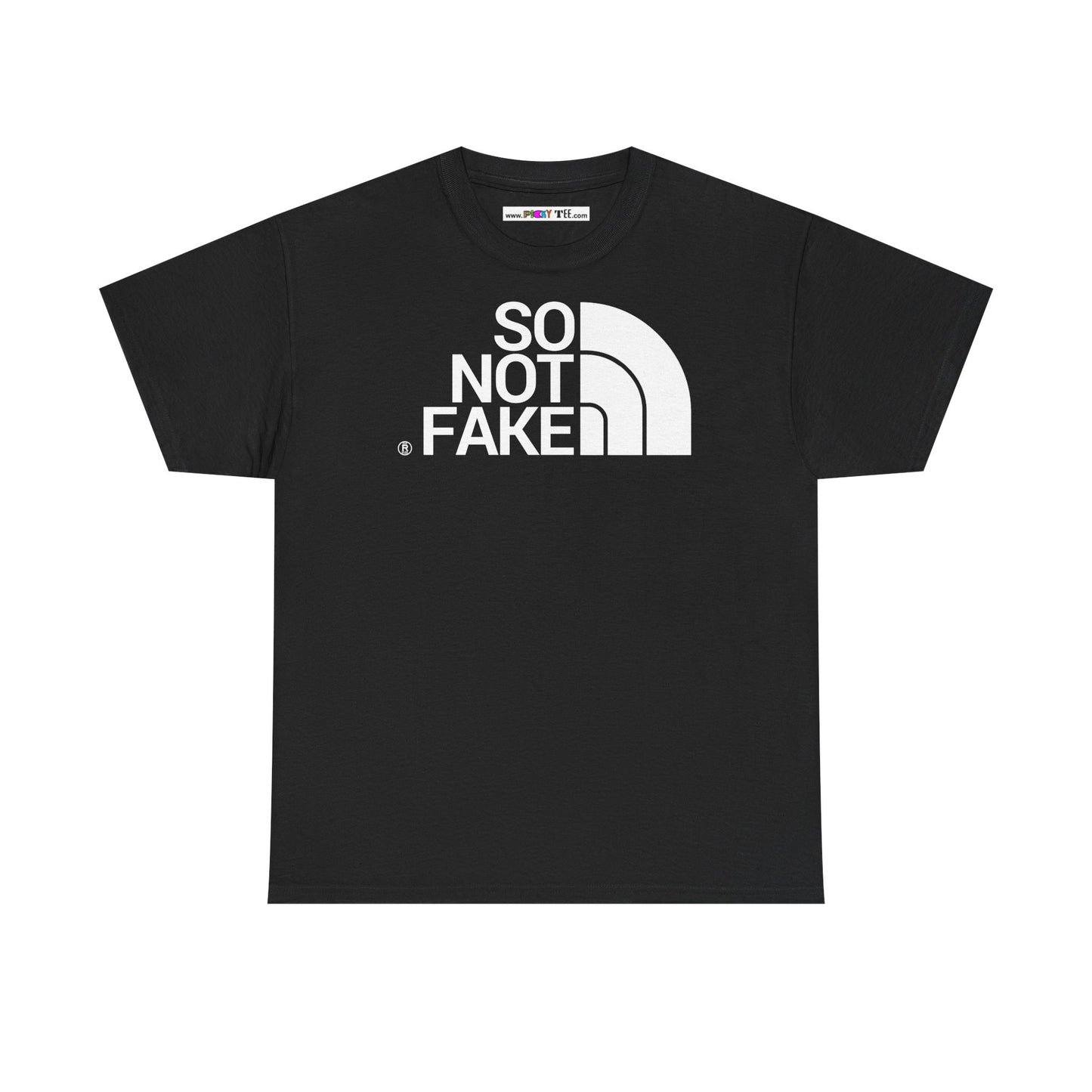 SO NOT FAKE Unisex Heavy Cotton Tee