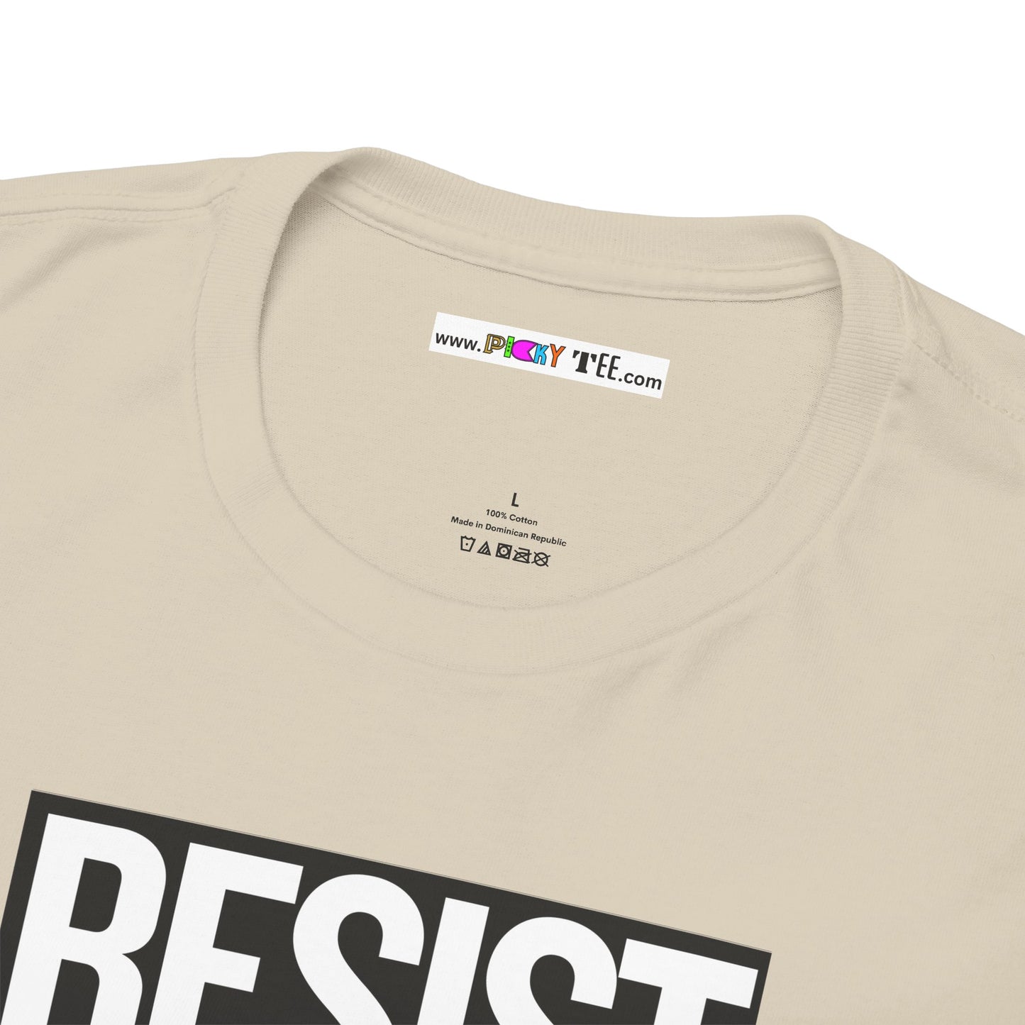 RESIST STANCE UNITED Unisex Heavy Cotton Tee